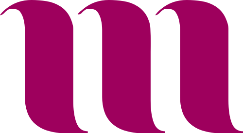 抽象字母M矢量圖標 logo png