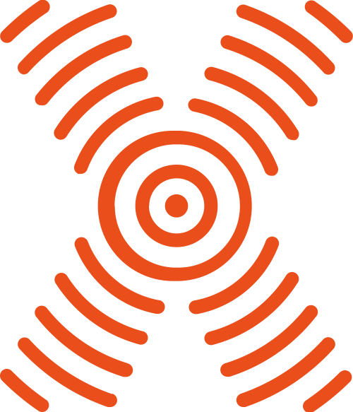 橙色字母X矢量logo圖片 logo png