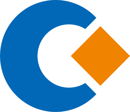 藍色橙色字母C矢量logo logo png