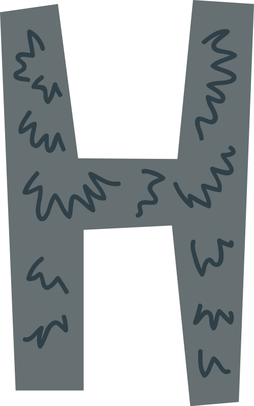 刺猬字母H可愛(ài)動(dòng)物矢量logo圖標(biāo) logo png