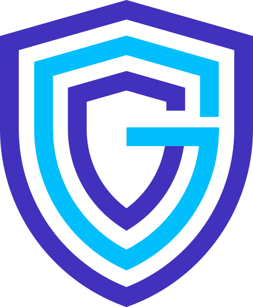 安全盾牌與字母G圖標(biāo) logo png