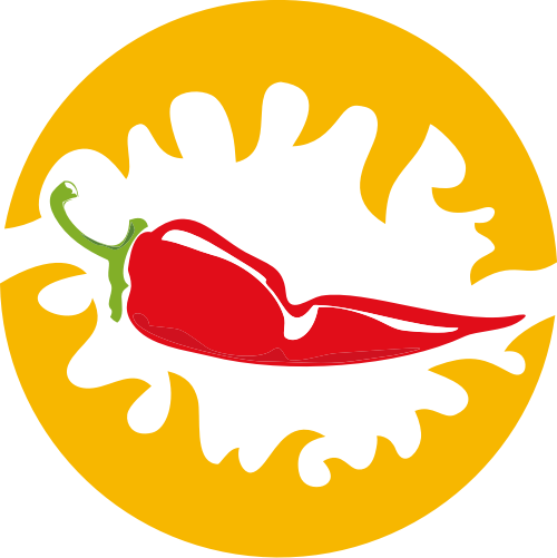 圓形辣椒矢量圖標素材 logo png