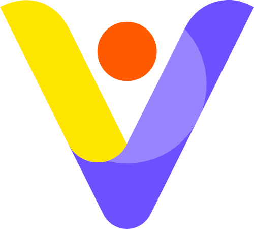 V字母矢量圖標 logo png