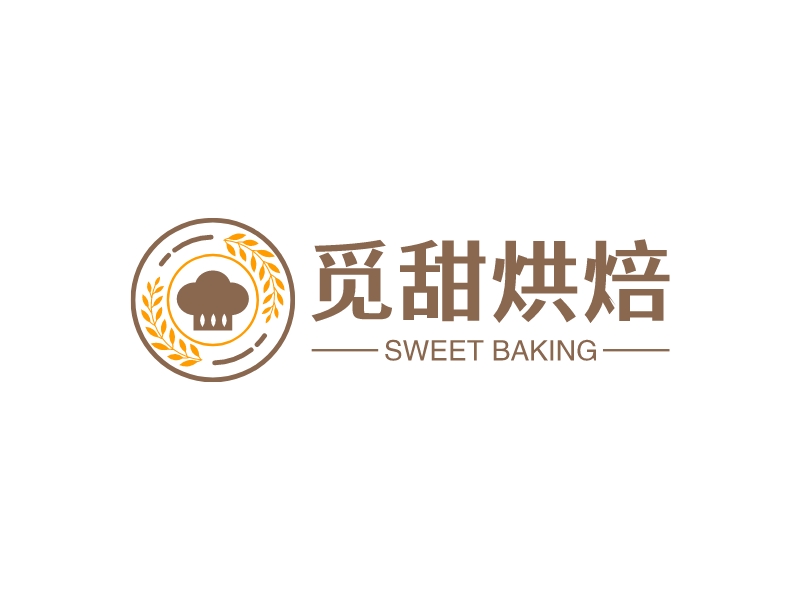 覓甜烘焙LOGO設計