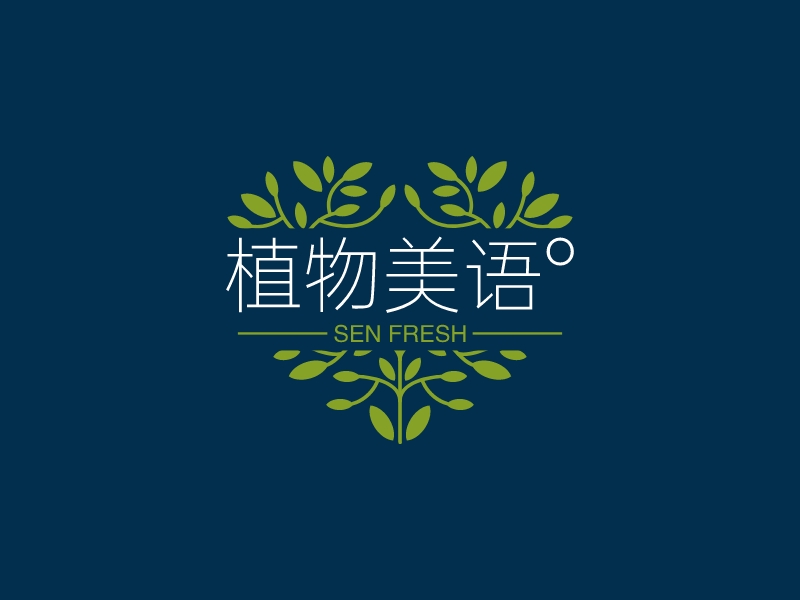 植物美語°LOGO設(shè)計