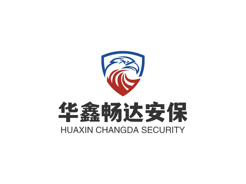 華鑫暢達安保LOGO設(shè)計