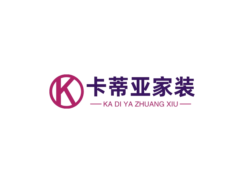 卡蒂亞家裝LOGO設(shè)計(jì)