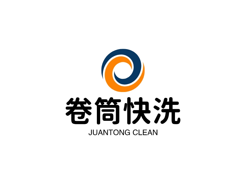 卷筒快洗LOGO設(shè)計