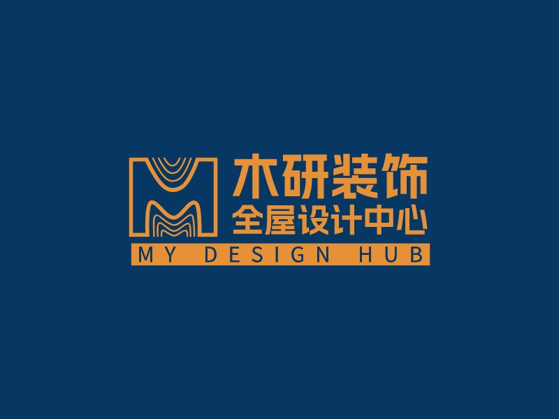 木研裝飾 全屋設(shè)計(jì)中心 Logo Maker - Design 木研裝飾 全屋設(shè)計(jì)中心 logos online