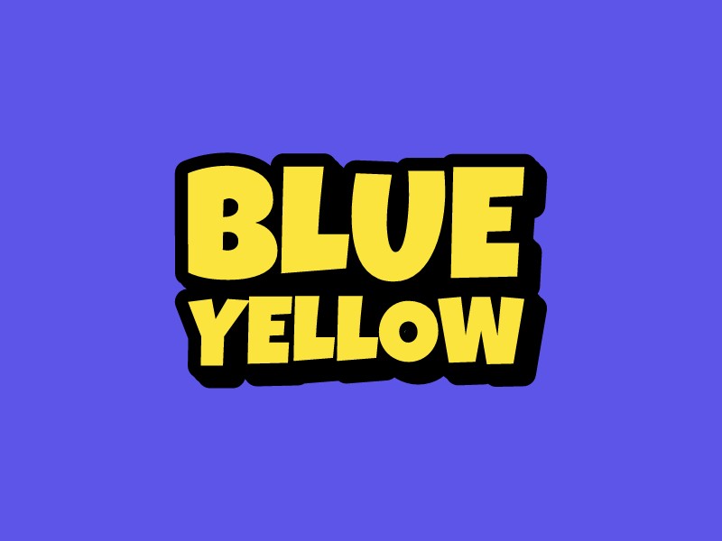 BLUE YELLOW - 